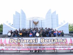 Kelompok Bermotor Jawa Barat Gelar Deklarasi Dukung Polda Berantas Geng Motor dan Aksi Kejahatan Jalanan