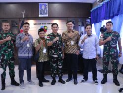 Bahas Program Strategis, ICMI Muda Kaltara Gelar Silaturahmi dengan Komandan LANUD Anang Busra