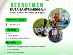 Yayasan Berkah Klik Zakat Buka Rekrutmen Duta Santri Mengaji Penempatan di Pulau Jawa dan Indonesia Timur